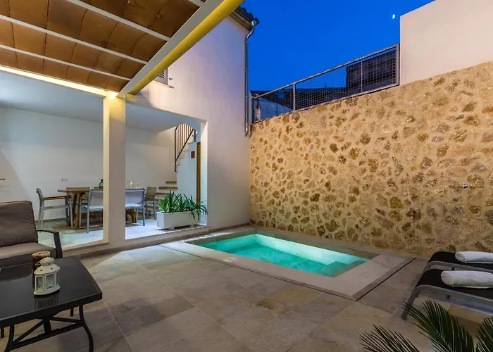 Historic Townhouse Casa Bugera 3 Bedrooms Private Pool Villa Pollenca